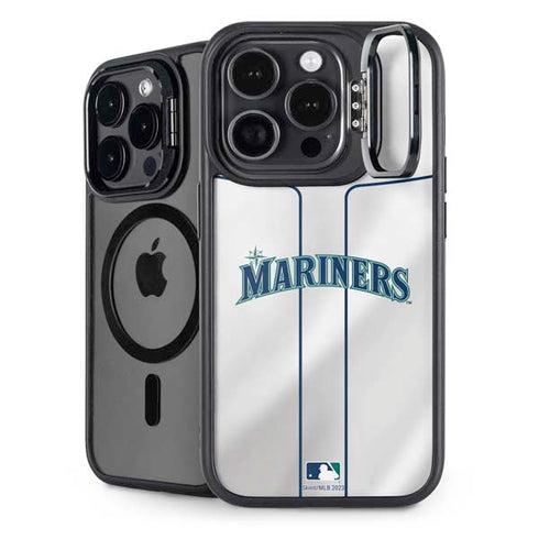 MLB Seattle Mariners Home Jersey iPhone 14 Pro Kickstand Case
